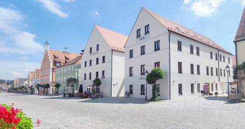 Viesnīcas āriene, Hotel am Wittelsbacher Markt by greenpartment in Langquaid