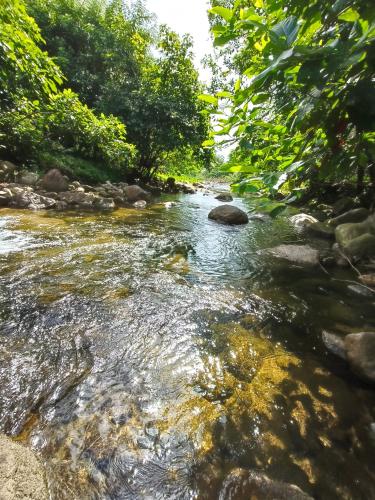 สถานีน้ำหวานรีสอร์ท น้ำตกอ้ายเขียว in Phrom Khiri