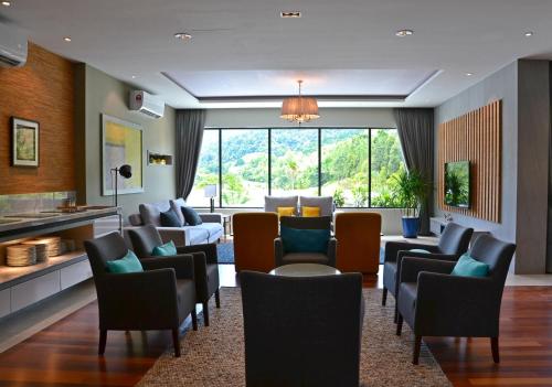 حانة/استراحة, أجنحة ميرو - آت ميرو فالي ريزورت (Meru Suites At Meru Valley Resort) in ميرو