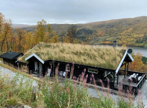 Viesnīcas āriene, Log Cabin At The Foot Of Hallingskarvet in Skoro