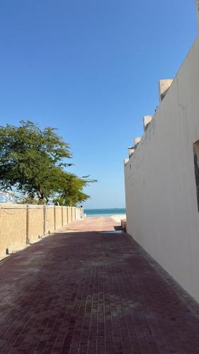 Beachfront House with Private Dome & Sea Views in Al Khor