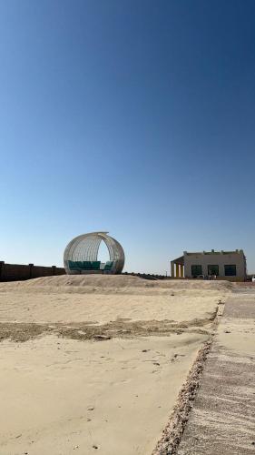 Beachfront House with Private Dome & Sea Views in Al Khor