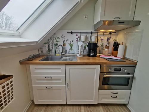 kök, Ferienwohnung Nordlicht 2- Urlaub f?r zwei in toller Lage in Norddeich