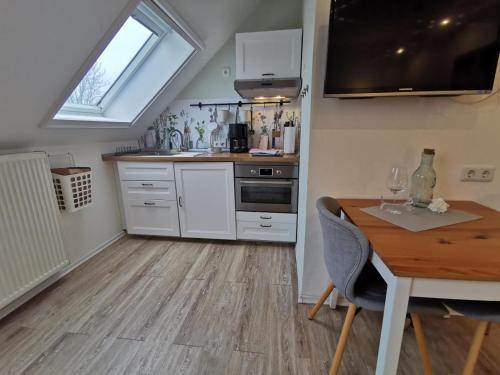 kök, Ferienwohnung Nordlicht 2- Urlaub f?r zwei in toller Lage in Norddeich