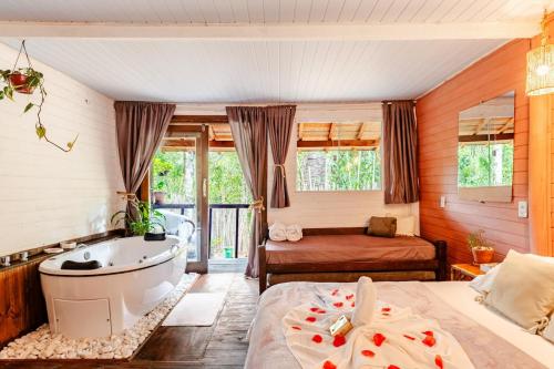 Chales Rustic house,Cabana petitehouse – khách sạn tại Vila Natal