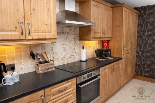 кухня, Mill Cottage Raceview in Broughshane