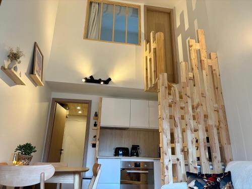 Charmant duplex Proche station – khách sạn tại Aime