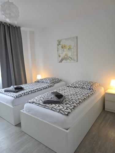 Exterior view of Helle Ferienwohnung an der Rheinpromenade 50 qm