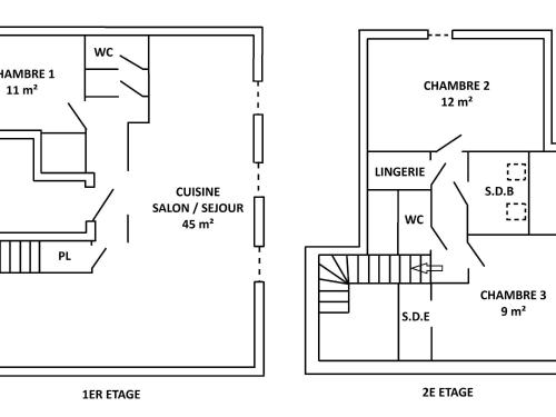 Duplex calme proche plage, parking sécurisé, petit animal accepté - FR-1-306-1322 (Duplex calme proche plage, parking securise, petit animal accepte - FR-1-306-1322) in Les Moutiers-en-Retz