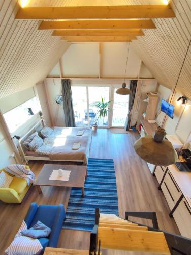 Modern Sauna Cabin in Horse Ranch in Paukštakiai