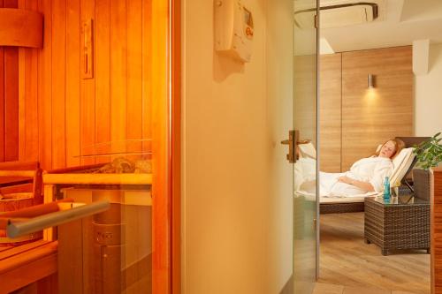 sauna, H+ Hotel Lubeck in Lubeck