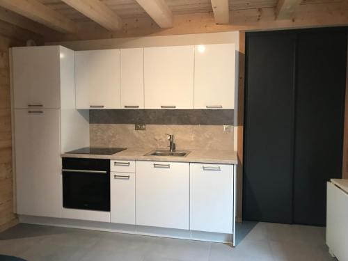 virtuve, Chalet au cœur des bois in Larringes
