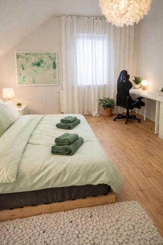 Wohnung bei Leipzig mit Balkon & Parkplatz in Krostitz