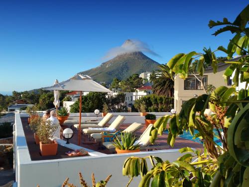 balkon/terras, Diamond House Guesthouse near Abseil Africa