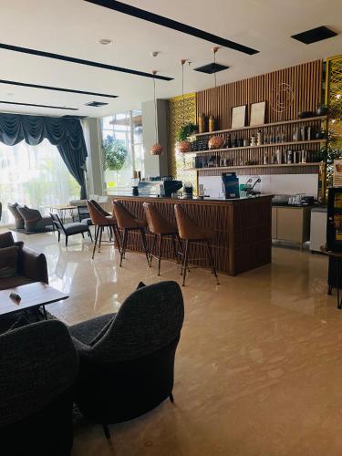 مطعم, فندق كيرياد مورايا اتشيه (Muraya Hotel Aceh ) in باندا أتشيه