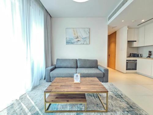 Stylish 1BR apartment is Address Beach Residence, Dubaj (zdjęcie 8)