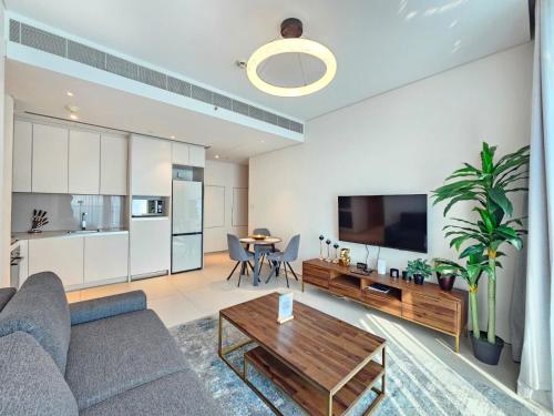 Stylish 1BR apartment is Address Beach Residence, Dubaj (zdjęcie 7)