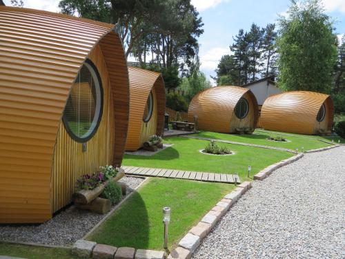 花園, 埃里斯凱旅館及阿維莫爾豪華露營地 (Eriskay Guest House and Aviemore Glamping) in 阿維莫爾
