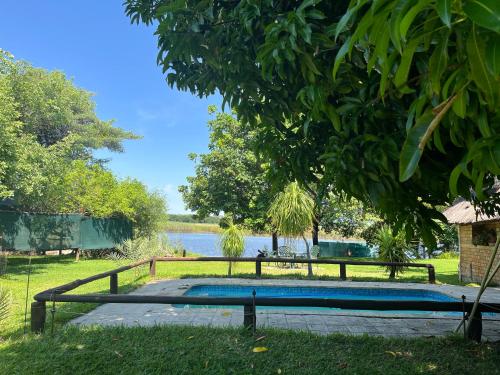 Swimming pool, Proudly Okavango self-catering Burnside in Shakawe