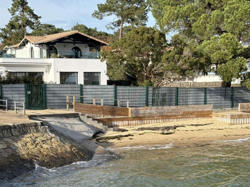 Villa 12 pers avec piscine chauffée et vue exceptionnelle, première ligne Bassin d'Arcachon - FR-1-736-32 - Location, gîte - Lège-Cap-Ferret