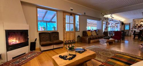 레스토랑, Guesthouse Mavrodimos in 에프탈로포스