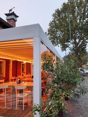 A szálláshely kívülről, Osteria Al Ponte in Udine