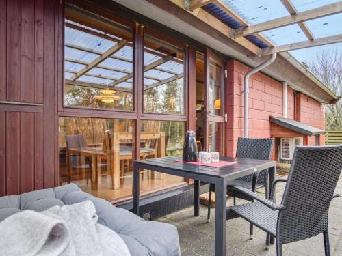 شرفة/ تراس, Holiday Home Jesper - 600m from the sea by Interhome in Vejers Strand