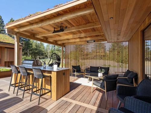 Balcó/terrassa, Holiday Home Stellan - 1-4km from the sea by Interhome in Oksby