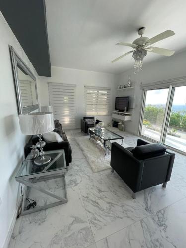 Modern Ocean View Apartment in Point Blanche