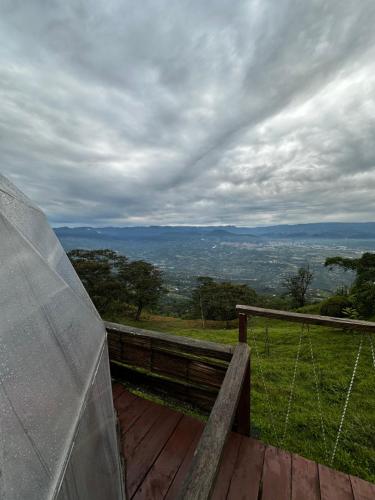 Balkons/terase, Glamping Mirador De La Montaña (Glamping Mirador De La Montana) in Silvania