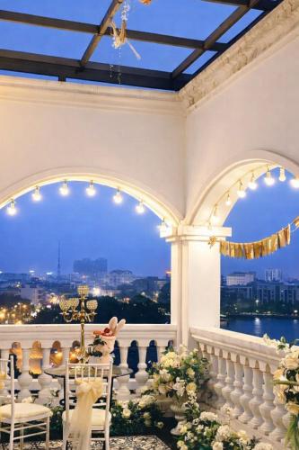 Balcony/terrace, Asean Hotel in Hai Duong