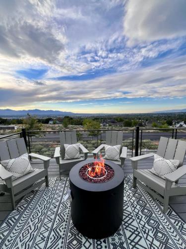 Spa Sauna Escape Sweeping Valley Views 6BR – khách sạn tại Draper