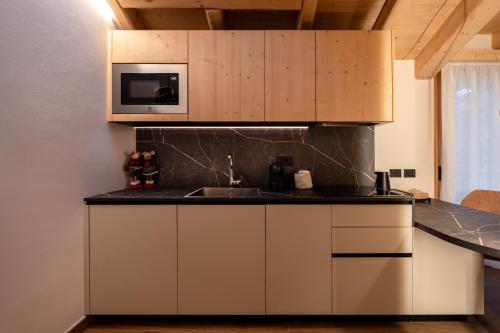 virtuve, Guest House Fleim in Panchia