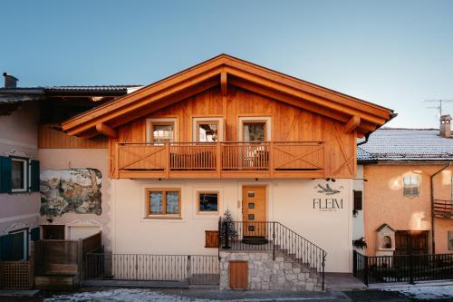 Viesnīcas āriene, Guest House Fleim in Panchia