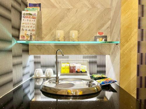 キッチン, ウェイ フォンチン チーチャー リュグァン タイナン グァン (薇風情汽車旅館 - 台南館) in 六甲区（リュウジャ）