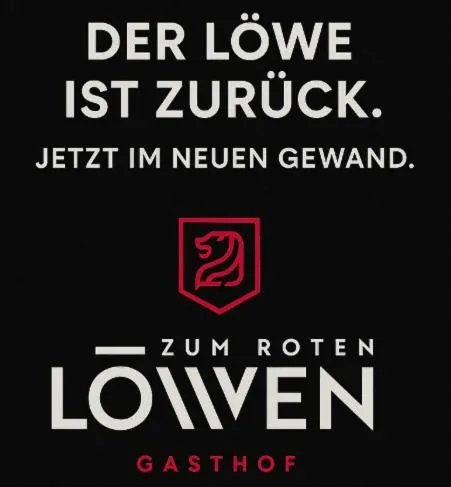 Gasthof zum Roten Löwen in Rohrdorf, Schweiz