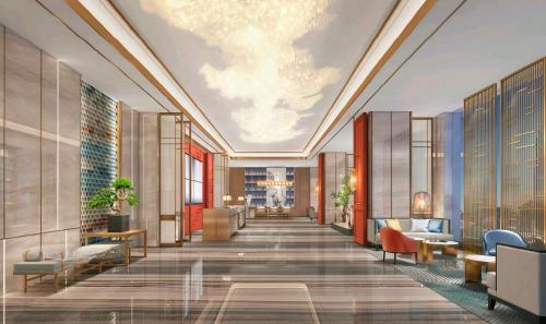 Lobby, Ramada Encore · International Hotel - Guangzhou Convention and Exhibition Center Garment Trade City  in Baiyun District