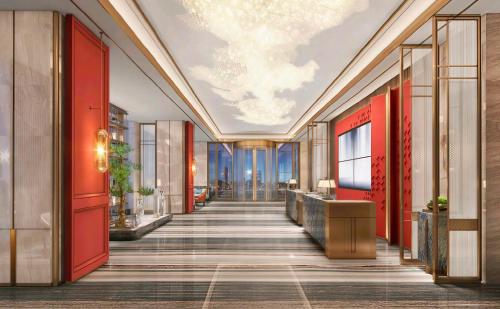 Lobby, Ramada Encore · International Hotel - Guangzhou Convention and Exhibition Center Garment Trade City  in Baiyun District