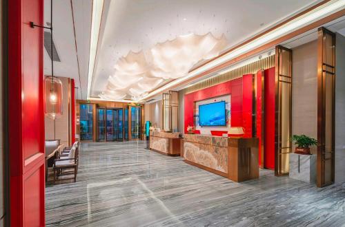 Empfangshalle, Ramada Encore · International Hotel - Guangzhou Convention and Exhibition Center Garment Trade City  in Kanton