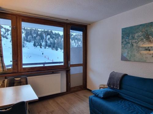 Studio lumineux pour 4 pers. au pied des pistes, balcon sud, animaux admis