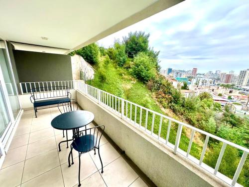 Hermoso departamento, Terraza con gran vista