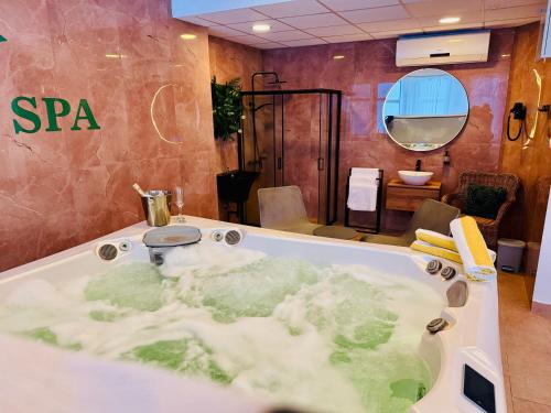 wanna z hydromasażem, Plaza Hotel Gyula in Gyula