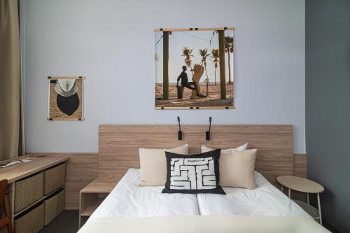 Ágy, Hotel Premium Rooms in Naujamiestis Vének