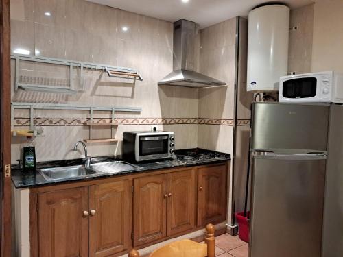 Konyha, Hostal i Apartaments Populetus in Poboleda