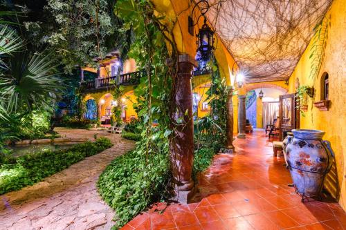 Viesnīcas āriene, La Hacienda Hotel, at Xcaret in Los Dos Compadres