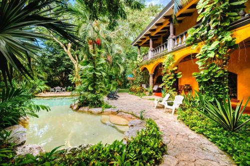 Viesnīcas āriene, La Hacienda Hotel, at Xcaret in Los Dos Compadres