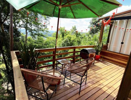 Létesítmények, Chalé Romântico com Jacuzzi Próximo ao Templo Budista (Chale Romantico com Jacuzzi Proximo ao Templo Budista) in Tres Coroas