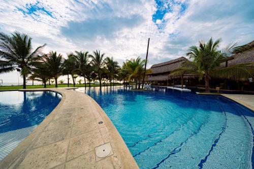Pool entry villa for in private complex in Monterrico in Monterrico