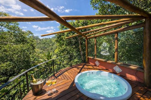 Casa 800m Praia das Cigarras - São Sebastião - Churrasqueira – khách sạn tại Praia das Cigarras