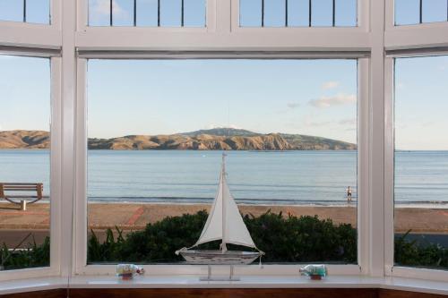 Utsikt, Moana Lodge in Plimmerton